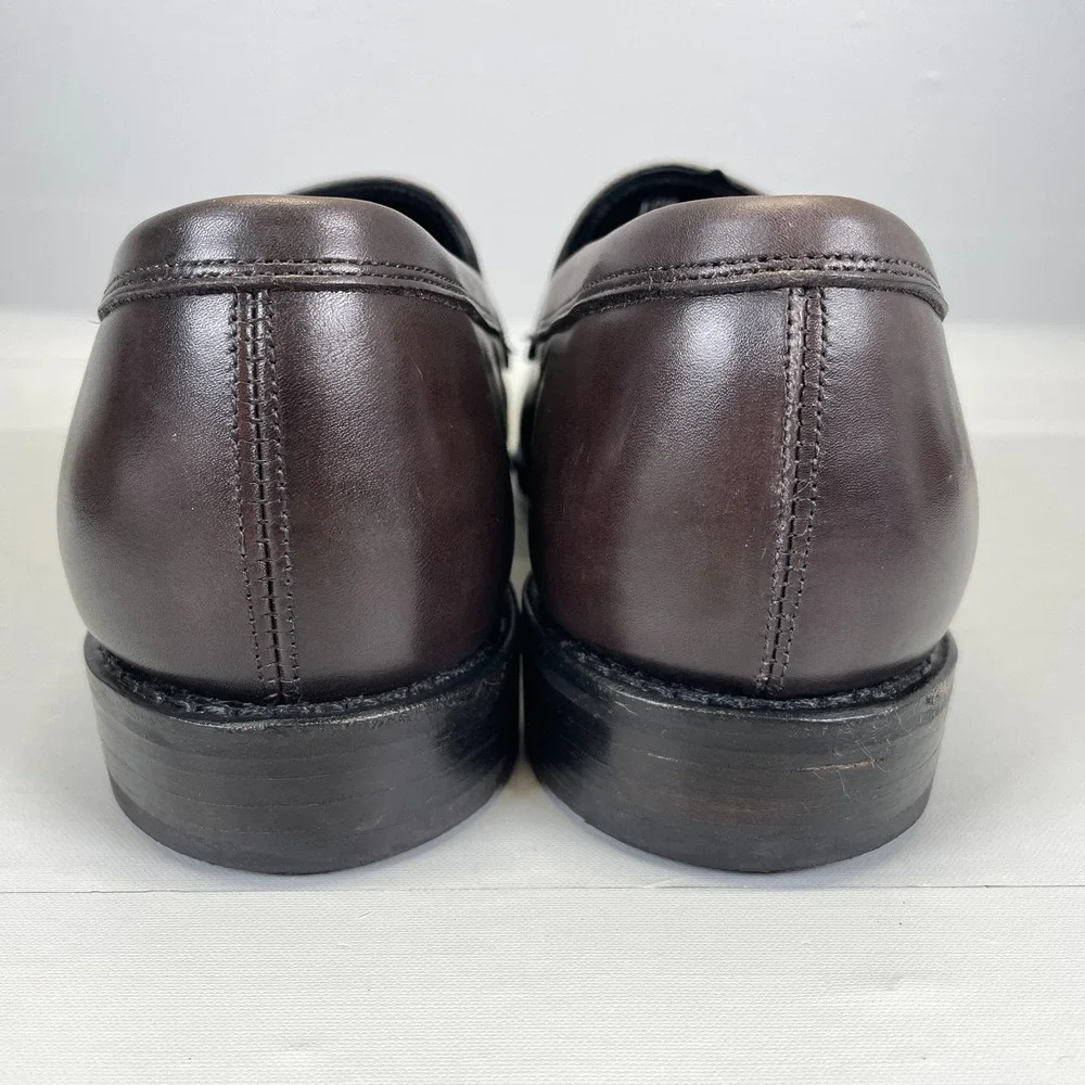 Allen Edmonds Wooster Street Penny Loafers Mens Size 10.5 D Brown Leather Shoes